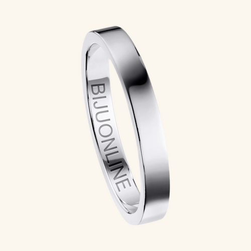 Anel de compromisso Silver Love