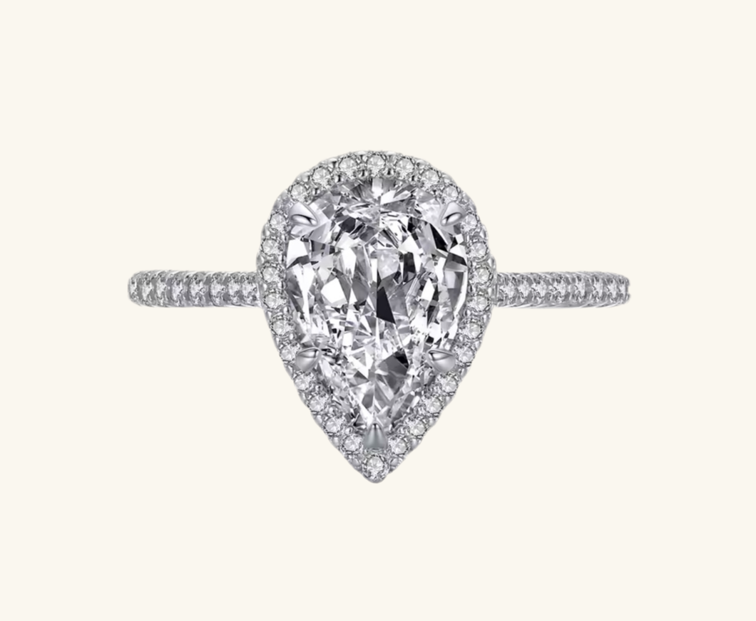 Anel de Noivado Silver Love PRE ORDER