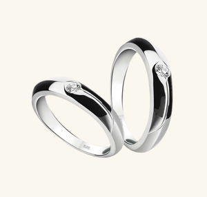 Anel de compromisso Endless Love Par